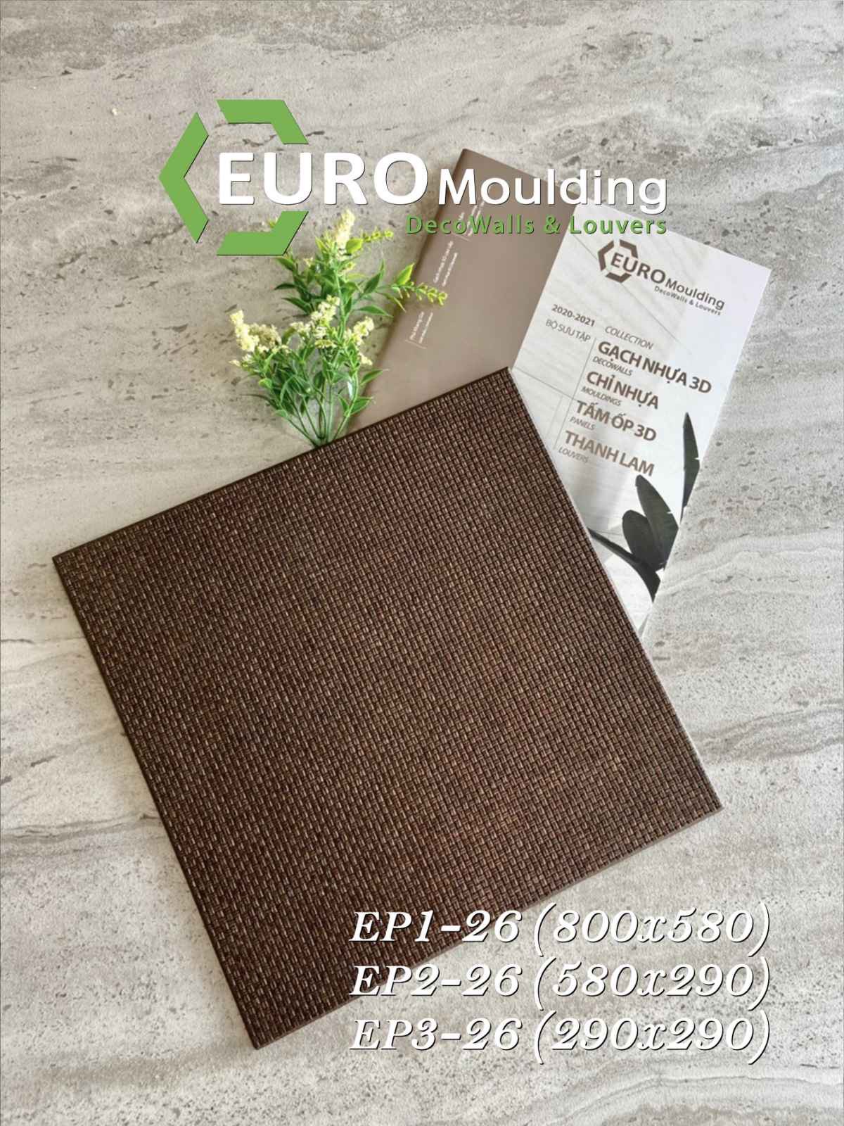 Tấm ốp tường cao cấp euro moulding tại Bắc Tân Uyên, Bình Dương EP1-26