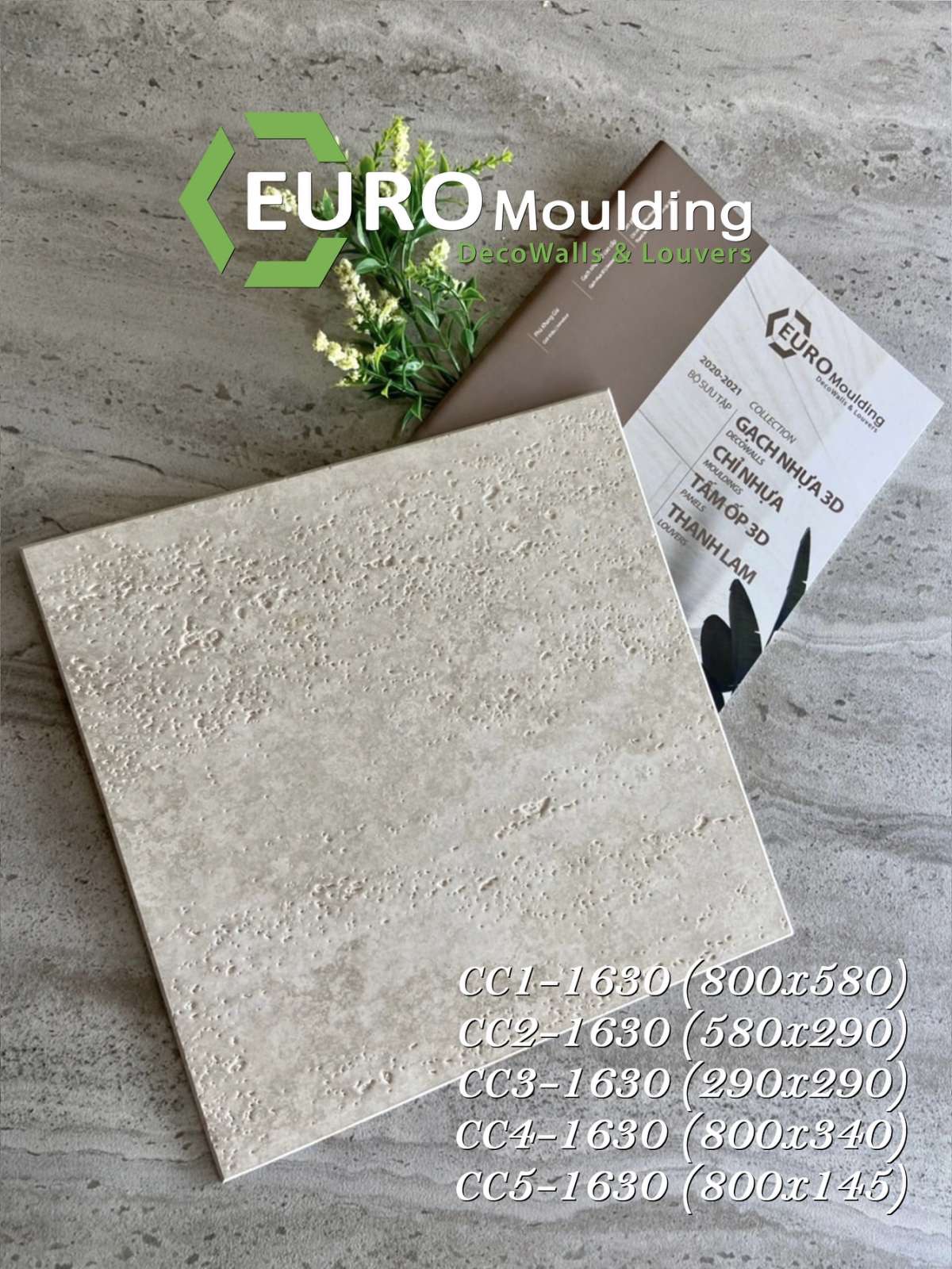 Tấm ốp tường cao cấp euro moulding tại Thủ Dầu Một, Bình Dương CC1-1630