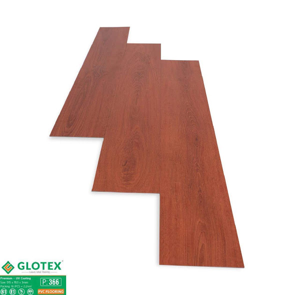 Sàn nhựa vân gỗ Bình Dương GLOTEX P366 tại Dĩ An, Bình Dương