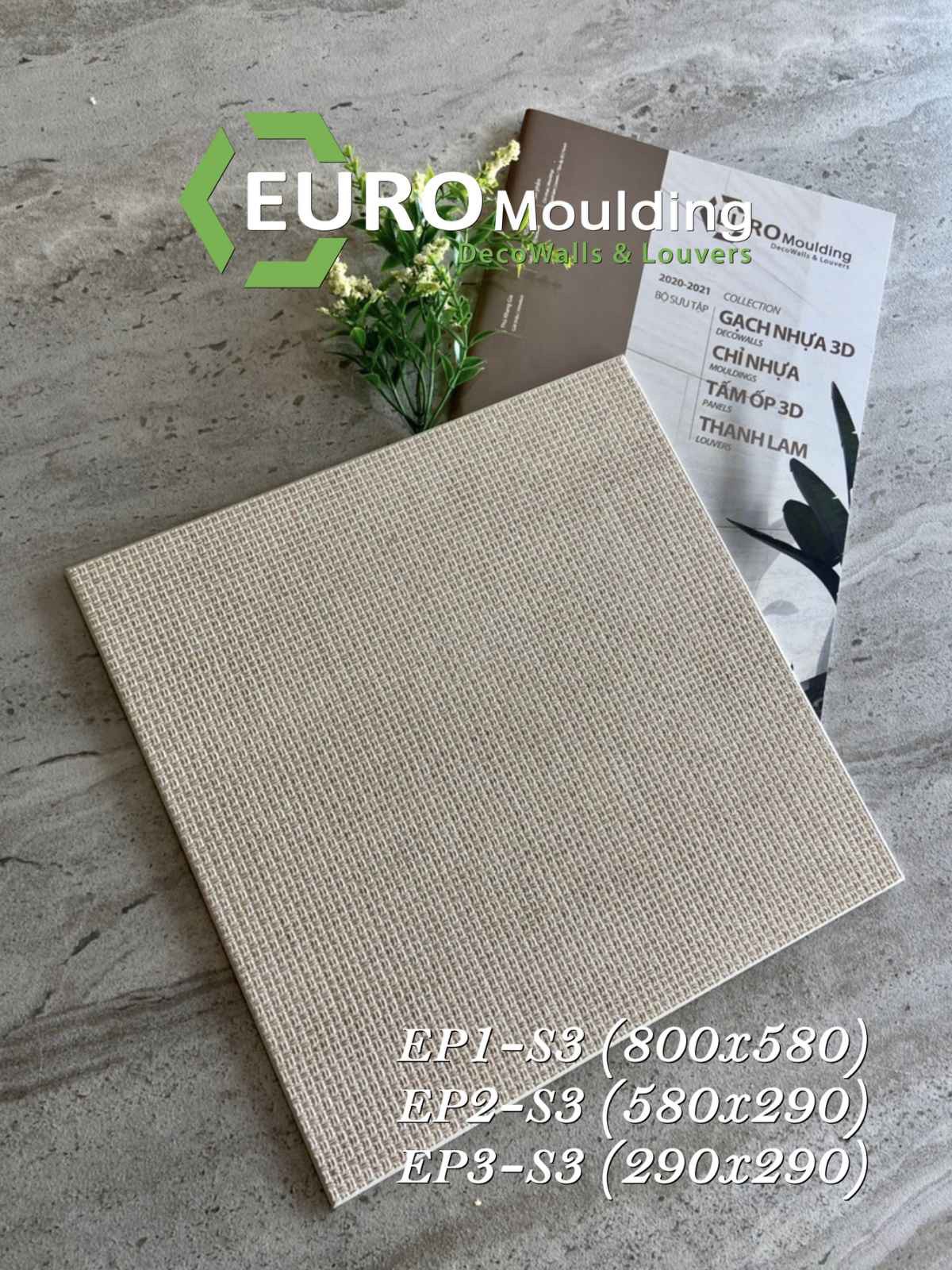 Tấm ốp tường cao cấp euro moulding tại Thủ Dầu Một, Bình Dương EP1-S3