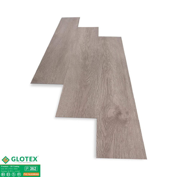 Sàn nhựa vân gỗ Bình Dương GLOTEX P362 tại Bến Cát, Bình Dương